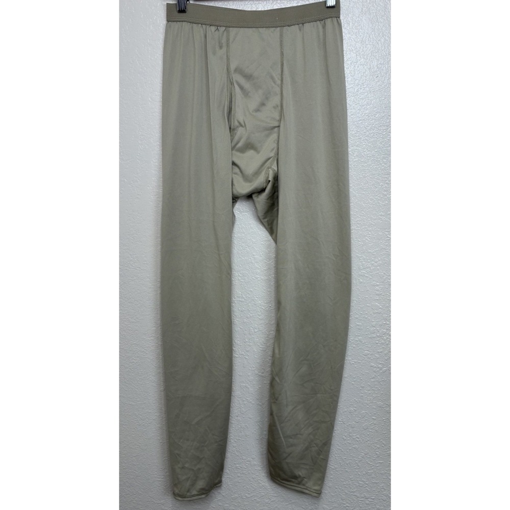 Milliken Drawers Light Weight Cold‎ Weather Pants Mens Small Regular Brown USA